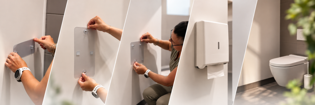 sanitaire dispensers vervangen 4